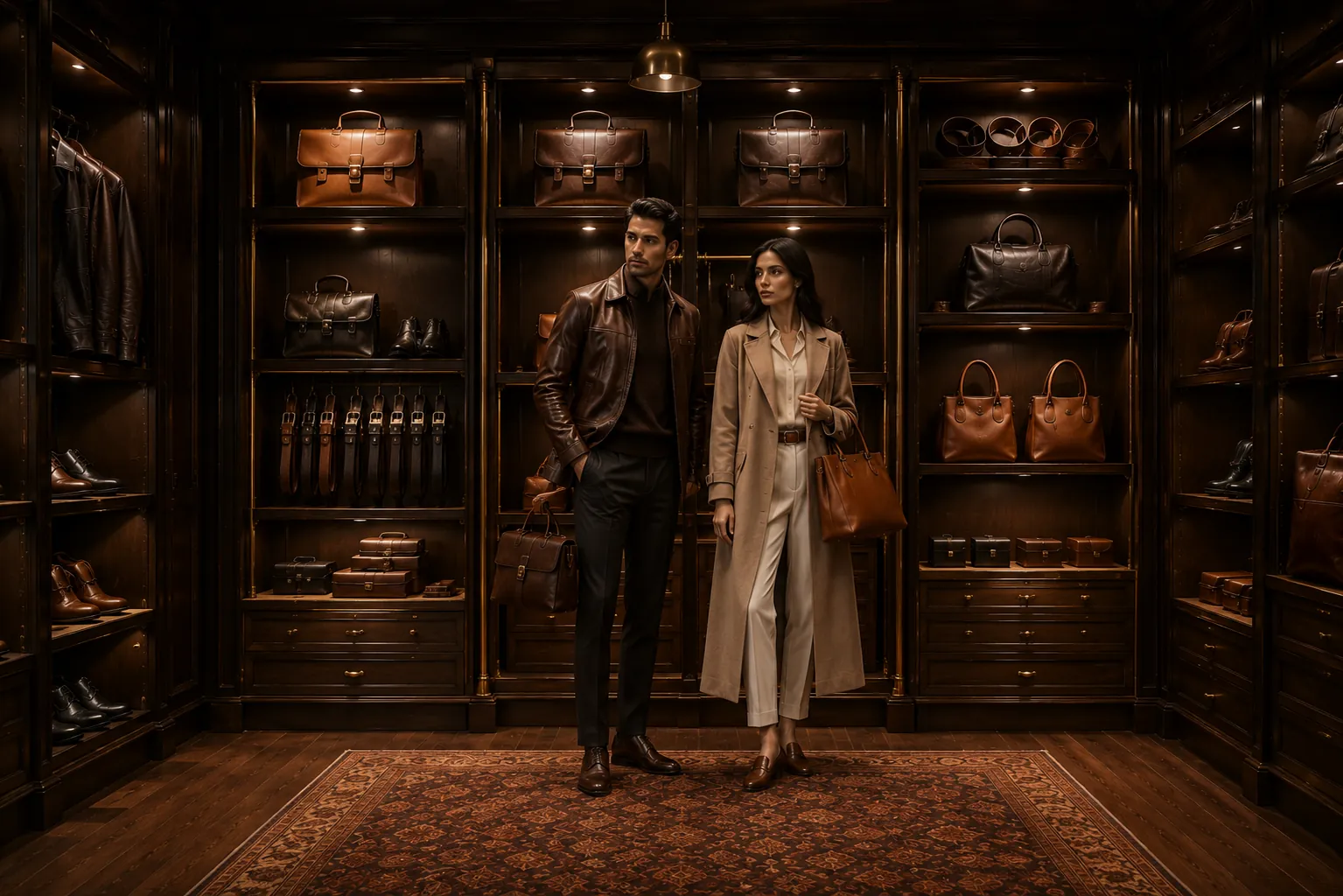 Inside the Akhan Leather atelier
